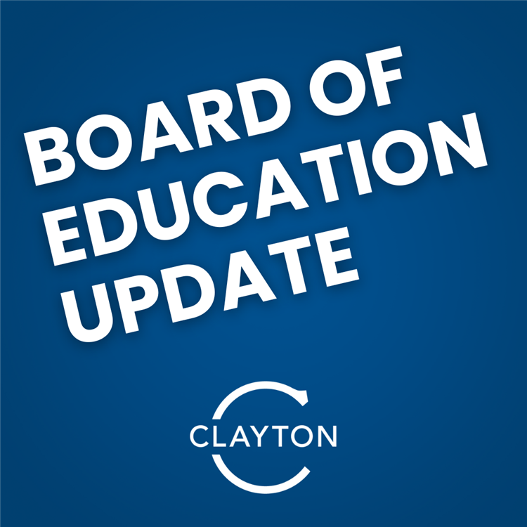  Board of Education Update